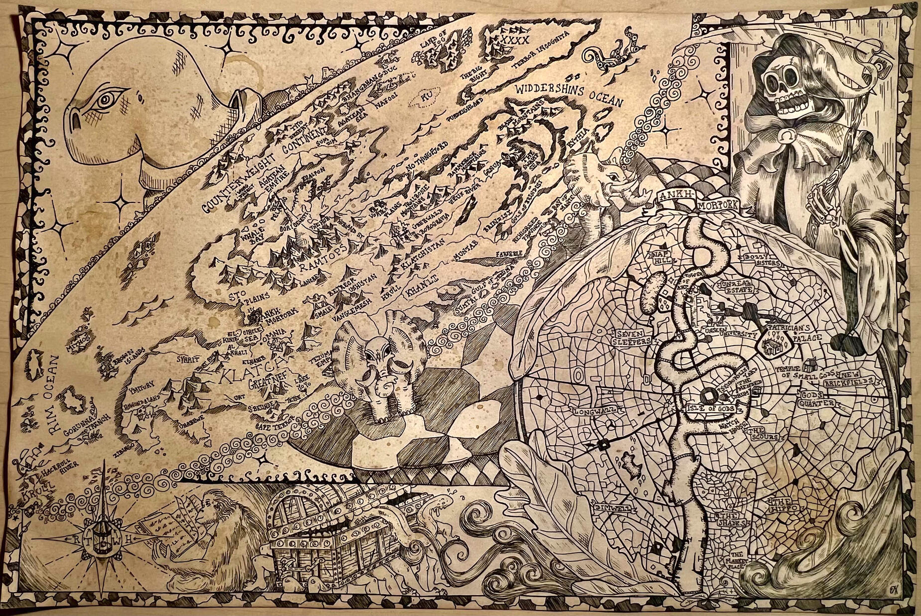 Discworld Map