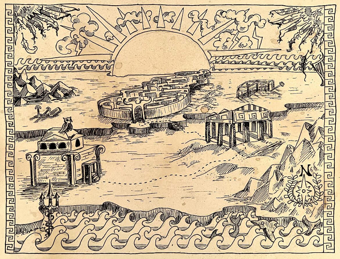 Map for nemesis industries / odyssey works
